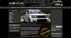 Desktop Screenshot of eurocarlink.com