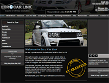 Tablet Screenshot of eurocarlink.com